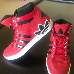 Adidas high top sneakers